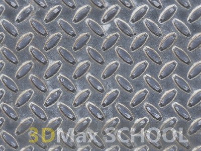 Бесшовные текстуры металлических рифленых плит - 32