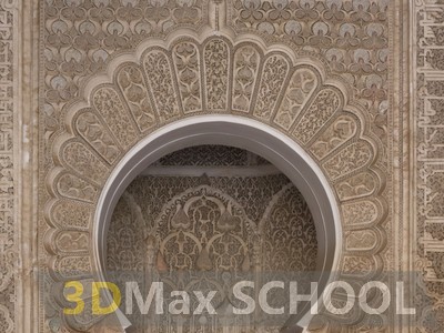 Текстуры старинных орнаментов, узоров и отделки - Мавританские узоры - 18