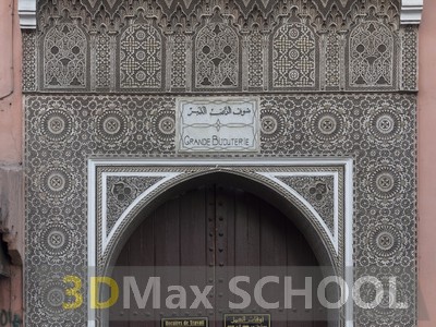 Текстуры старинных орнаментов, узоров и отделки - Мавританские узоры - 21