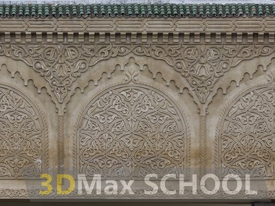 Текстуры старинных орнаментов, узоров и отделки - Мавританские узоры - 22