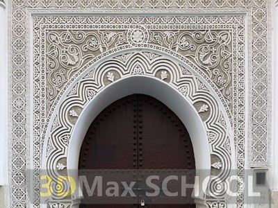 Текстуры старинных орнаментов, узоров и отделки - Мавританские узоры - 25