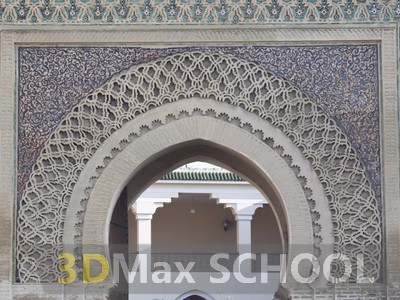 Текстуры старинных орнаментов, узоров и отделки - Мавританские узоры - 26