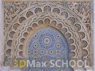 Текстуры старинных орнаментов, узоров и отделки - Мавританские узоры - 8
