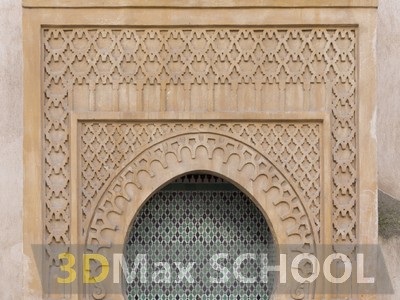 Текстуры старинных орнаментов, узоров и отделки - Мавританские узоры - 9