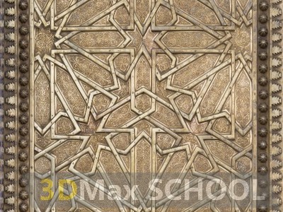 Текстуры старинных орнаментов, узоров и отделки - Мавританские узоры - 69