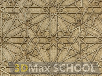 Текстуры старинных орнаментов, узоров и отделки - Мавританские узоры - 70
