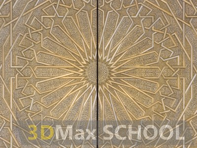 Текстуры старинных орнаментов, узоров и отделки - Мавританские узоры - 73