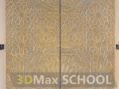 Текстуры старинных орнаментов, узоров и отделки - Мавританские узоры - 74