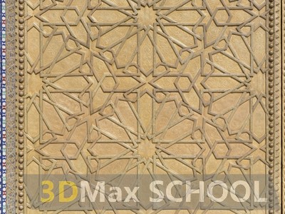 Текстуры старинных орнаментов, узоров и отделки - Мавританские узоры - 65