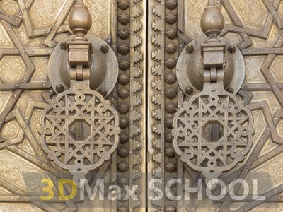 Текстуры старинных орнаментов, узоров и отделки - Мавританские узоры - 67