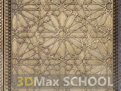 Текстуры старинных орнаментов, узоров и отделки - Мавританские узоры - 68