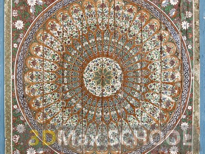 Текстуры старинных орнаментов, узоров и отделки - Мавританские узоры - 84