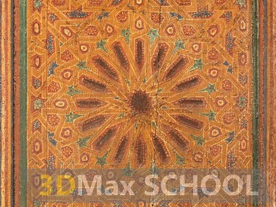 Текстуры старинных орнаментов, узоров и отделки - Мавританские узоры - 76