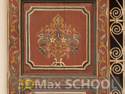 Текстуры старинных орнаментов, узоров и отделки - Мавританские узоры - 94