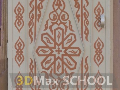 Текстуры старинных орнаментов, узоров и отделки - Мавританские узоры - 97