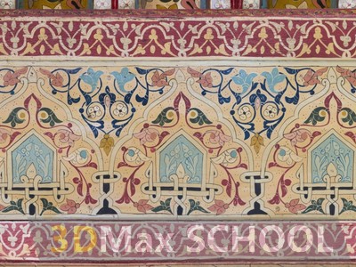 Текстуры старинных орнаментов, узоров и отделки - Мавританские узоры - 99