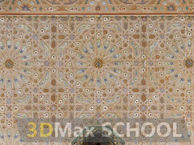 Текстуры старинных орнаментов, узоров и отделки - Мавританские узоры - 105