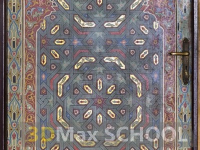 Текстуры старинных орнаментов, узоров и отделки - Мавританские узоры - 110
