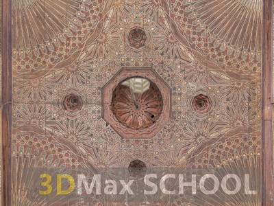 Текстуры старинных орнаментов, узоров и отделки - Мавританские узоры - 115