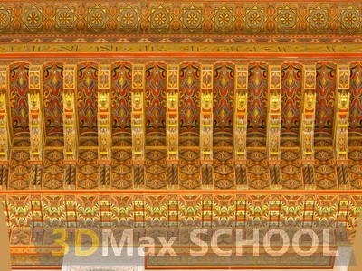 Текстуры старинных орнаментов, узоров и отделки - Мавританские узоры - 122