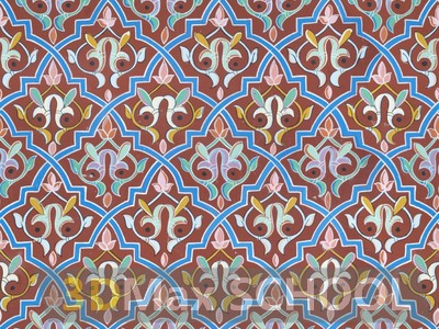 Текстуры старинных орнаментов, узоров и отделки - Мавританские узоры - 123