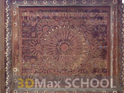 Текстуры старинных орнаментов, узоров и отделки - Мавританские узоры - 135