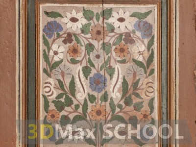 Текстуры старинных орнаментов, узоров и отделки - Мавританские узоры - 82