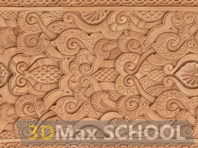 Текстуры старинных орнаментов, узоров и отделки - Мавританские узоры - 149