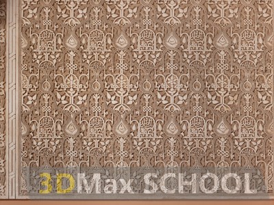 Текстуры старинных орнаментов, узоров и отделки - Мавританские узоры - 150