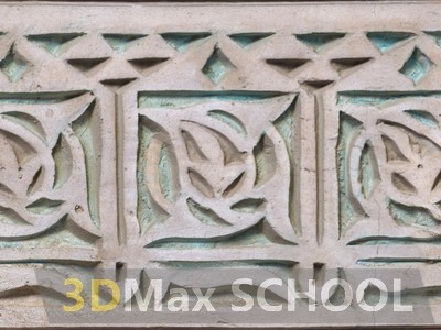 Текстуры старинных орнаментов, узоров и отделки - Мавританские узоры - 157