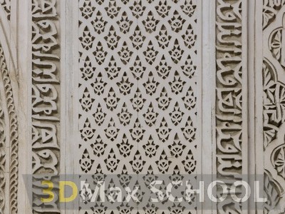 Текстуры старинных орнаментов, узоров и отделки - Мавританские узоры - 162