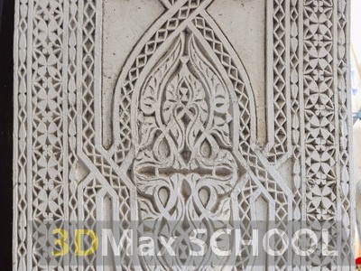 Текстуры старинных орнаментов, узоров и отделки - Мавританские узоры - 164