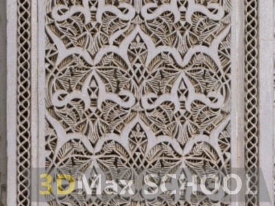 Текстуры старинных орнаментов, узоров и отделки - Мавританские узоры - 167