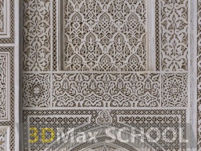 Текстуры старинных орнаментов, узоров и отделки - Мавританские узоры - 169