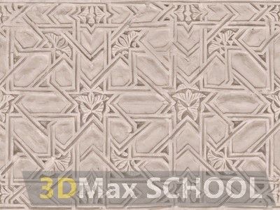 Текстуры старинных орнаментов, узоров и отделки - Мавританские узоры - 170
