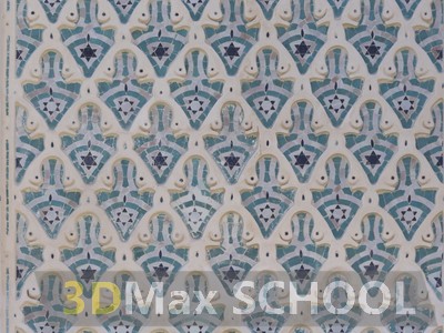 Текстуры старинных орнаментов, узоров и отделки - Мавританские узоры - 174