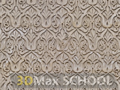Текстуры старинных орнаментов, узоров и отделки - Мавританские узоры - 179