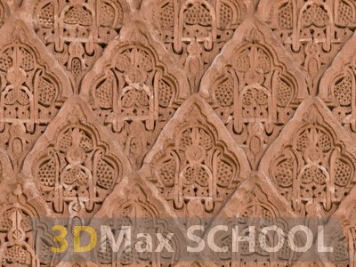 Текстуры старинных орнаментов, узоров и отделки - Мавританские узоры - 184