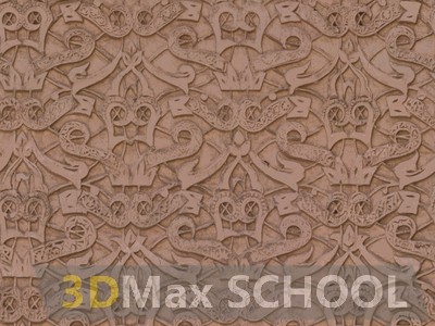 Текстуры старинных орнаментов, узоров и отделки - Мавританские узоры - 185
