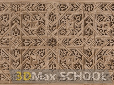 Текстуры старинных орнаментов, узоров и отделки - Мавританские узоры - 187