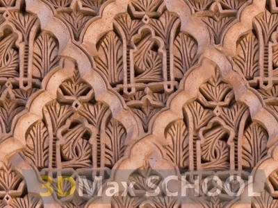 Текстуры старинных орнаментов, узоров и отделки - Мавританские узоры - 199