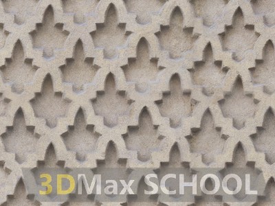 Текстуры старинных орнаментов, узоров и отделки - Мавританские узоры - 205