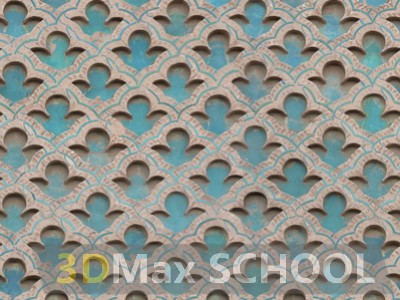 Текстуры старинных орнаментов, узоров и отделки - Мавританские узоры - 208