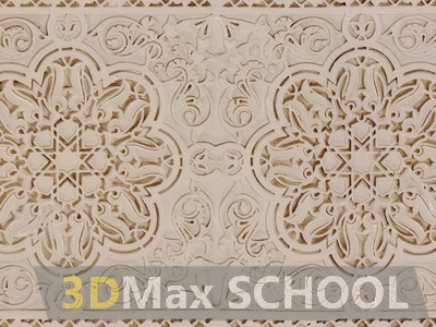 Текстуры старинных орнаментов, узоров и отделки - Мавританские узоры - 212