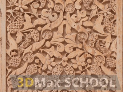 Текстуры старинных орнаментов, узоров и отделки - Мавританские узоры - 144