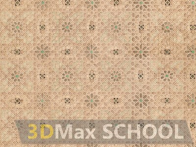 Текстуры старинных орнаментов, узоров и отделки - Мавританские узоры - 221
