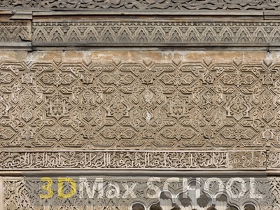 Текстуры старинных орнаментов, узоров и отделки - Мавританские узоры - 228