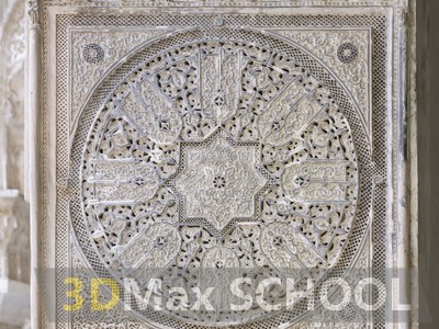 Текстуры старинных орнаментов, узоров и отделки - Мавританские узоры - 230