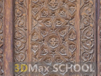 Текстуры старинных орнаментов, узоров и отделки - Мавританские узоры - 48