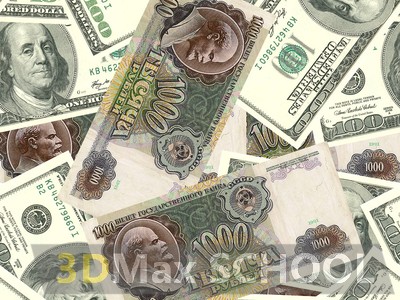 Текстуры бумажных денег - 7